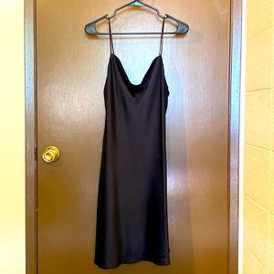 Abercrombie & Fitch Black Slip Dress